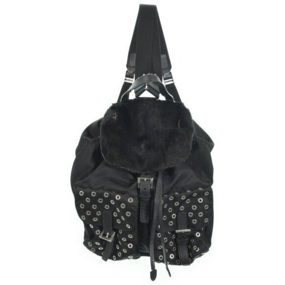 Prada Backpack Nylon Black main image 11